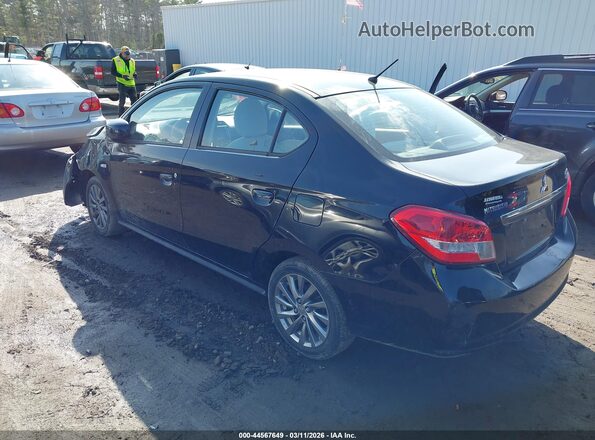 ML32F3FJ3KHF00379 2019 MITSUBISHI MIRAGE G4 Black Trasero izquierdo