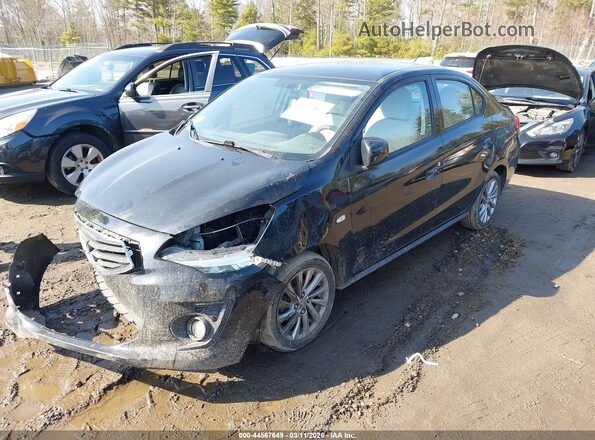 ML32F3FJ3KHF00379 2019 MITSUBISHI MIRAGE G4 Black Vista tres cuartos delantera izquierda