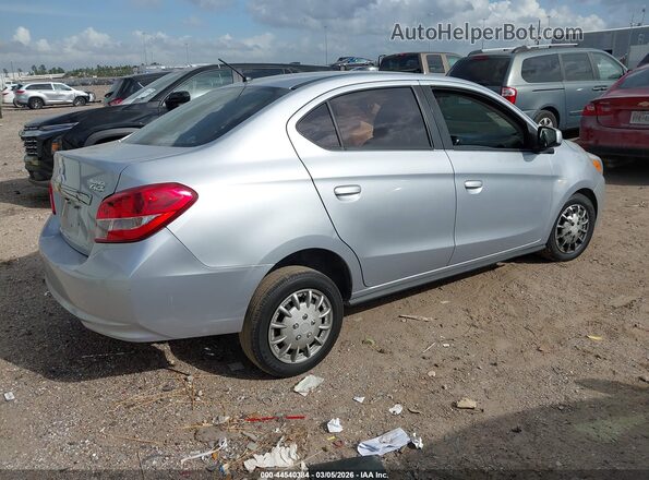 ML32F3FJ3KHF00561 2019 MITSUBISHI MIRAGE G4 Silver Trasero derecho
