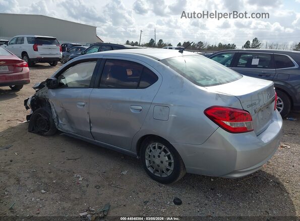 ML32F3FJ3KHF00561 2019 MITSUBISHI MIRAGE G4 Silver Trasero izquierdo