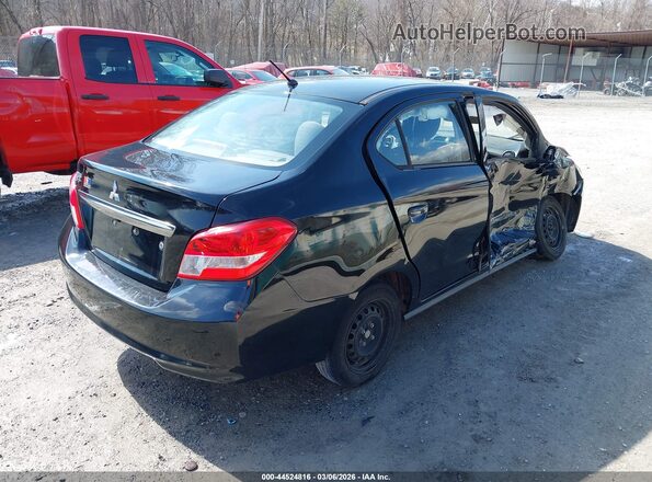 ML32F3FJ3LHF07558 2020 MITSUBISHI MIRAGE G4 Black უკანა მარჯვენა