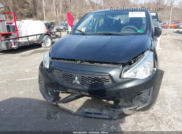 ML32F3FJ3LHF07558 2020 MITSUBISHI MIRAGE G4 Black წინა ხედი