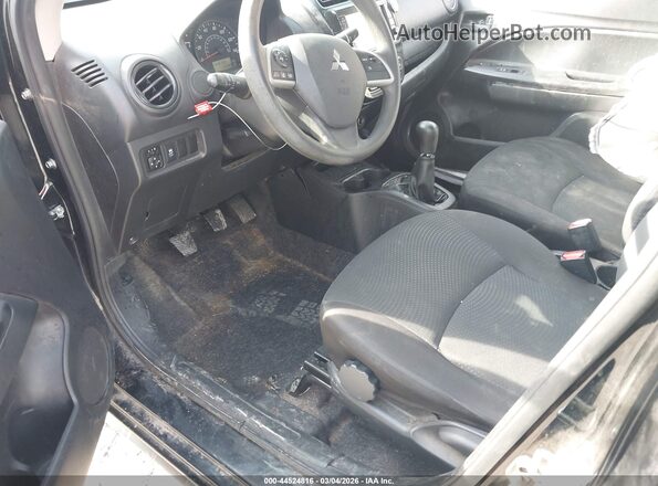 ML32F3FJ3LHF07558 2020 MITSUBISHI MIRAGE G4 Black წინა სალონის ხედი