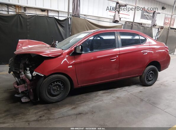 ML32F3FJ5HHF04961 2017 MITSUBISHI MIRAGE G4 Red 