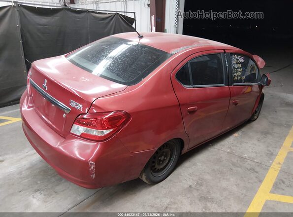 ML32F3FJ5HHF04961 2017 MITSUBISHI MIRAGE G4 Red უკანა მარჯვენა
