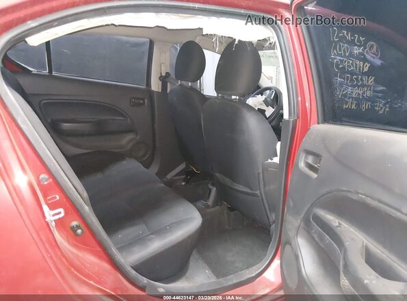 ML32F3FJ5HHF04961 2017 MITSUBISHI MIRAGE G4 Red VIN კოდის სტიკერის ხედი