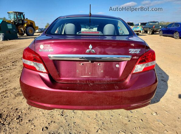 ML32F3FJ5KHF02165 2019 MITSUBISHI MIRAGE Burgundy Widok z tyłu