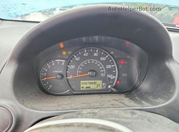 ML32F3FJ6JHF03808 2018 MITSUBISHI MIRAGE Blue Вид щитка приладів