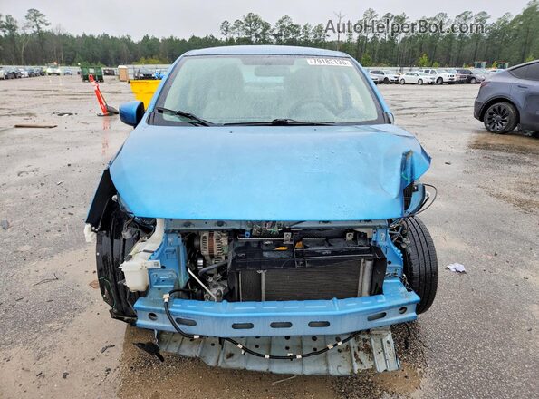ML32F3FJ6JHF03808 2018 MITSUBISHI MIRAGE Blue Вид спереду