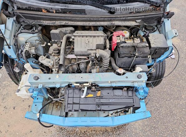 ML32F3FJ6JHF03808 2018 MITSUBISHI MIRAGE Blue Вид задньої частини салону