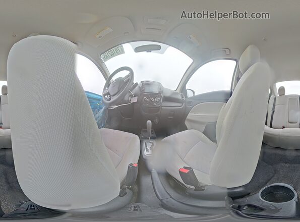 ML32F3FJ6JHF03808 2018 MITSUBISHI MIRAGE Blue Панорамний вид салону 360°