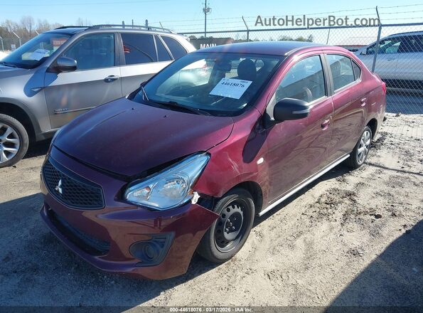 ML32F3FJ6LHF03987 2020 MITSUBISHI MIRAGE G4 Maroon 