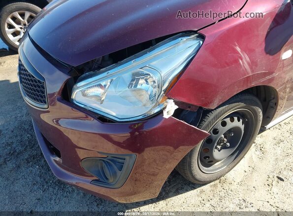 ML32F3FJ6LHF03987 2020 MITSUBISHI MIRAGE G4 Maroon 