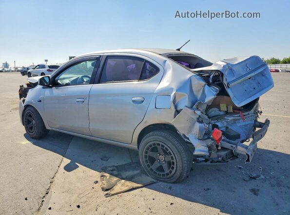 ML32F3FJ7HH003101 2017 MITSUBISHI MIRAGE Серебряный Задняя левая четверть