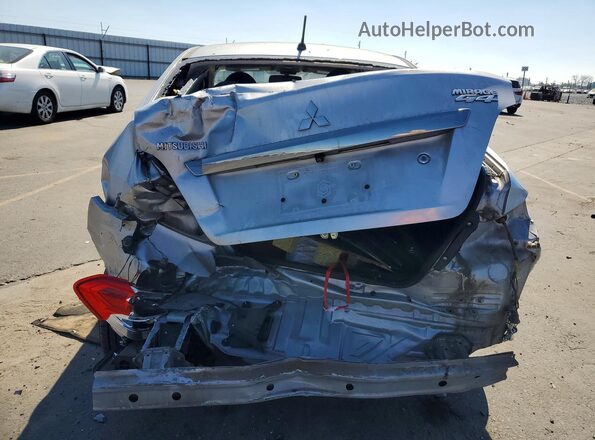 ML32F3FJ7HH003101 2017 MITSUBISHI MIRAGE Серебряный Вид сзади