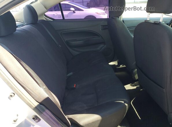 ML32F3FJ7HH003101 2017 MITSUBISHI MIRAGE Серебряный Вид задних сидений