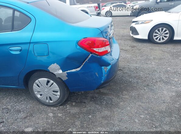 ML32F3FJ8JHF05768 2018 MITSUBISHI MIRAGE G4 Blue Front view