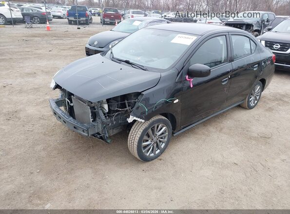 ML32F3FJ8KHF11880 2019 MITSUBISHI MIRAGE G4 Черный Передняя левая четверть
