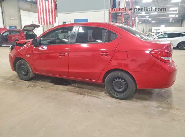 ML32F3FJ9HHF11993 2017 MITSUBISHI MIRAGE Red Tył lewy