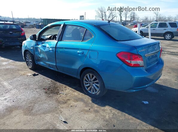 ML32F3FJ9JHF07237 2018 MITSUBISHI MIRAGE G4 Blue Հետևի ձախ