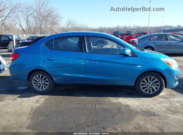 ML32F3FJ9JHF07237 2018 MITSUBISHI MIRAGE G4 Blue Սալոնի հետևի տեսք