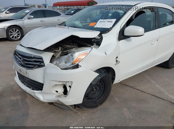ML32F3FJ9JHF13345 2018 MITSUBISHI MIRAGE G4 White Դիմացի տեսք
