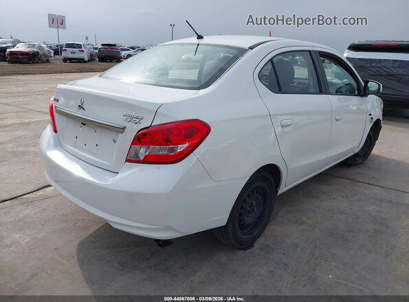 ML32F3FJ9JHF13345 2018 MITSUBISHI MIRAGE G4 White Հետևի աջ