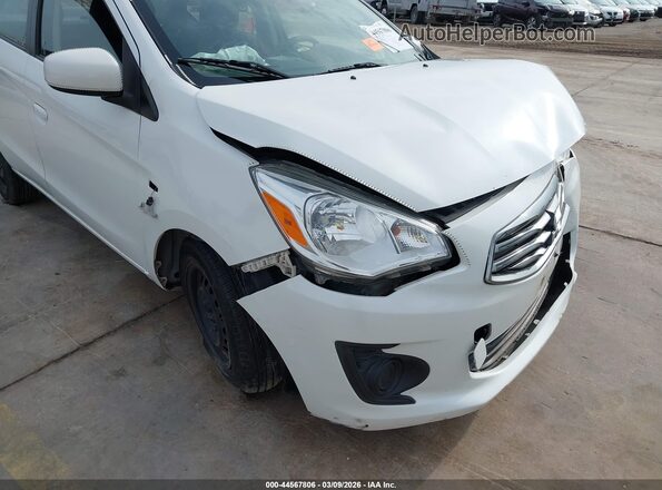 ML32F3FJ9JHF13345 2018 MITSUBISHI MIRAGE G4 White 