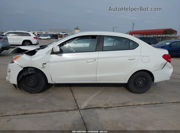 ML32F3FJ9JHF13345 2018 MITSUBISHI MIRAGE G4 White Սալոնի հետևի տեսք