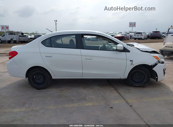 ML32F3FJ9JHF13345 2018 MITSUBISHI MIRAGE G4 White Սարքավորումների վահանակի տեսք