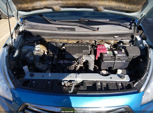 ML32F3FJ9JHF14866 2018 MITSUBISHI MIRAGE G4 Blue Հետևի տեսք