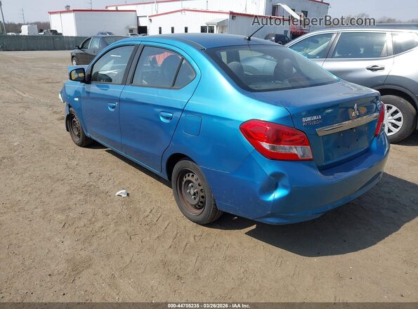 ML32F3FJXHHF10979 2017 MITSUBISHI MIRAGE G4 Синий 