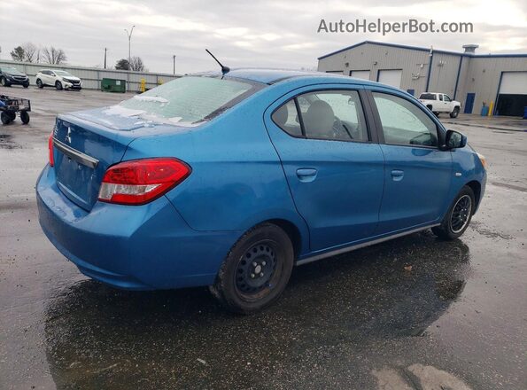 ML32F3FJXLHF00753 2020 MITSUBISHI MIRAGE Blue Tył prawy
