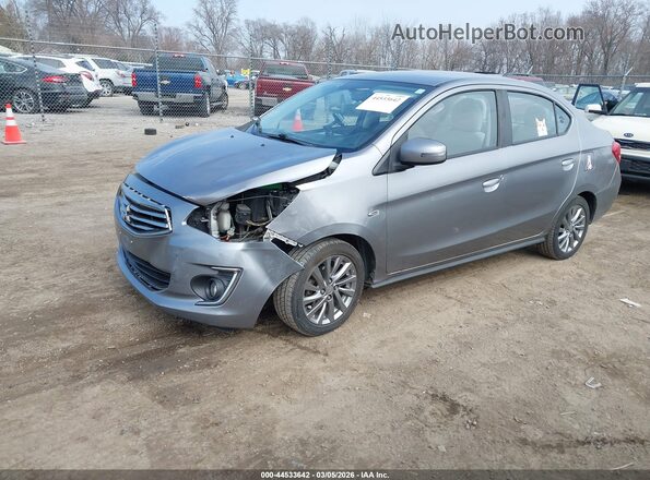 ML32F4FJ1KHF08731 2019 MITSUBISHI MIRAGE G4 Серый Передняя левая четверть