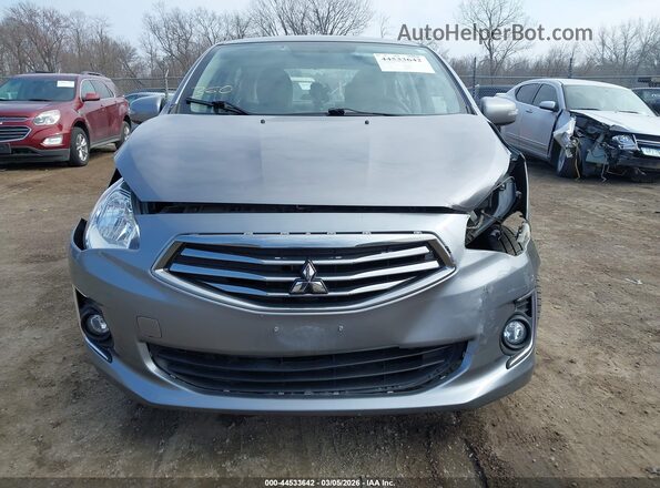 ML32F4FJ1KHF08731 2019 MITSUBISHI MIRAGE G4 Серый Вид задней части салона