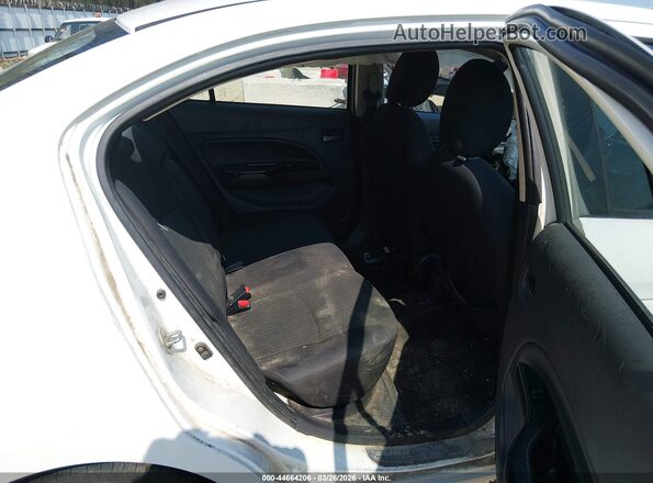 ML32F4FJ5JHF02994 2018 MITSUBISHI MIRAGE G4 White VIN კოდის სტიკერის ხედი