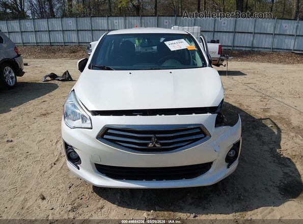 ML32F4FJ5JHF02994 2018 MITSUBISHI MIRAGE G4 White ხელსაწყოთა პანელის ხედი