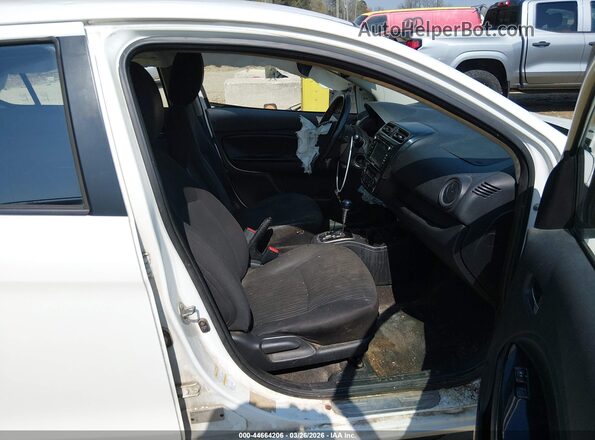 ML32F4FJ5JHF02994 2018 MITSUBISHI MIRAGE G4 White წინა სალონის ხედი