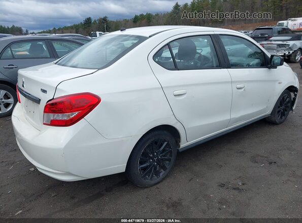 ML32F4FJ5LHF06708 2020 MITSUBISHI MIRAGE G4 White Tył prawy