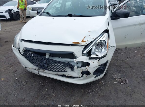 ML32F4FJ5LHF06708 2020 MITSUBISHI MIRAGE G4 White Widok z przodu