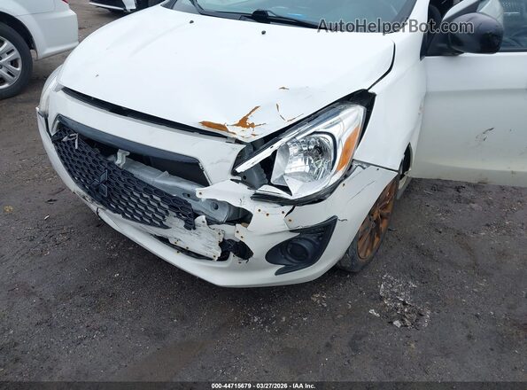 ML32F4FJ5LHF06708 2020 MITSUBISHI MIRAGE G4 White Widok wnętrza z tyłu