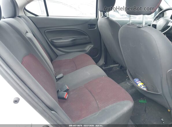 ML32F4FJ5LHF06708 2020 MITSUBISHI MIRAGE G4 White Widok naklejki z numerem VIN