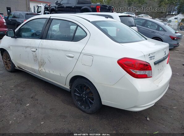 ML32F4FJ5LHF06708 2020 MITSUBISHI MIRAGE G4 White Tył lewy