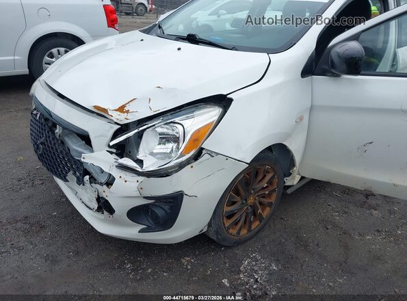 ML32F4FJ5LHF06708 2020 MITSUBISHI MIRAGE G4 White Widok zestawu wskaźników
