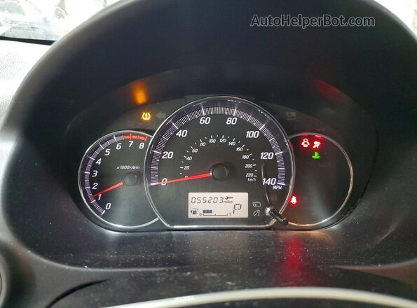 ML32F4FJ7JHF14242 2018 MITSUBISHI MIRAGE Gray ხელსაწყოთა პანელის ხედი