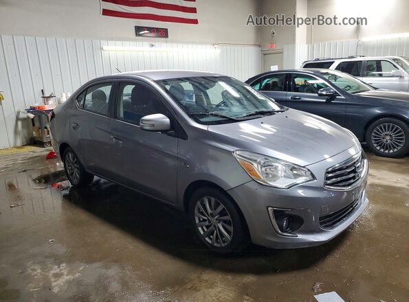 ML32F4FJ7JHF14242 2018 MITSUBISHI MIRAGE Gray წინა მარჯვენა