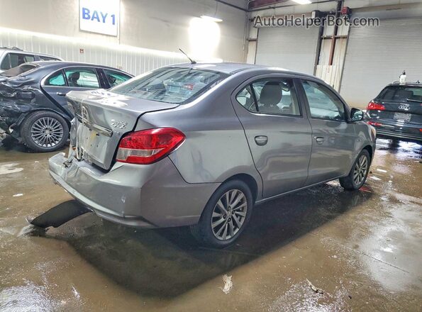 ML32F4FJ7JHF14242 2018 MITSUBISHI MIRAGE Gray უკანა მარჯვენა