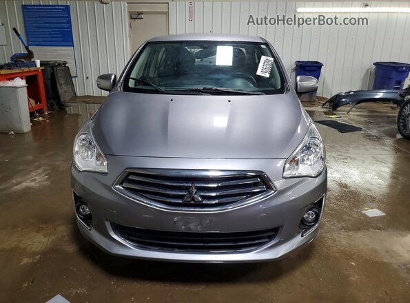 ML32F4FJ7JHF14242 2018 MITSUBISHI MIRAGE Gray წინა ხედი