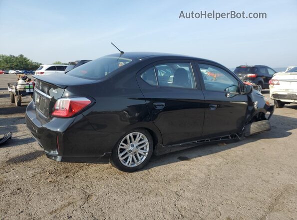 ML32FUFJ0MHF04561 2021 MITSUBISHI MIRAGE Black Հետևի աջ