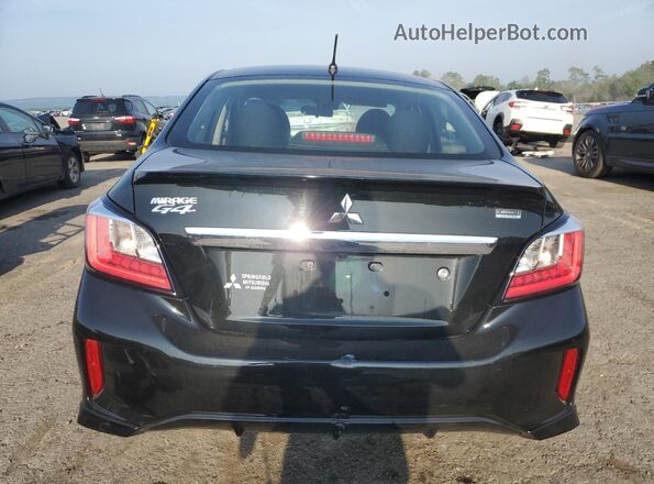 ML32FUFJ0MHF04561 2021 MITSUBISHI MIRAGE Black Հետևի տեսք